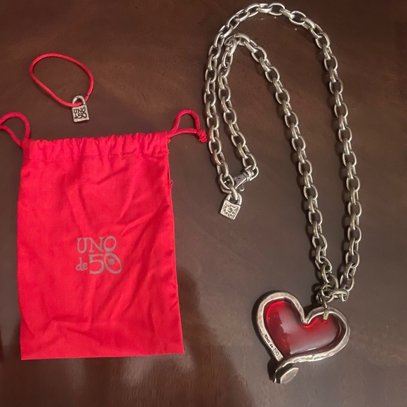 UNO de 50 Jewelry - Authentic Uno de 50 Necklace 38” adjustable